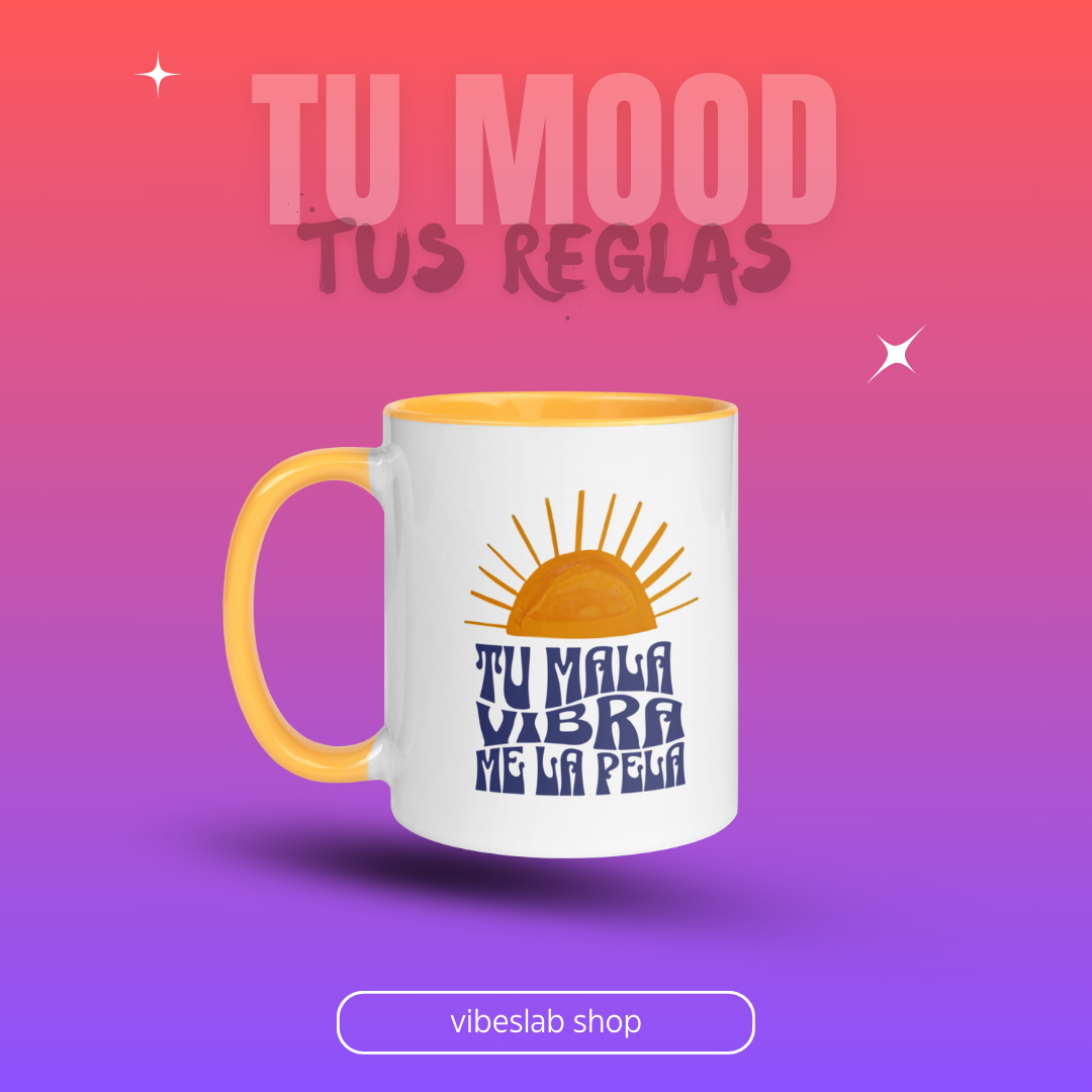 Tu mala vibra me la pela (Mug)