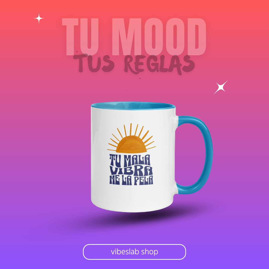 Tu mala vibra me la pela (Mug)